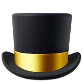 top hat emoji